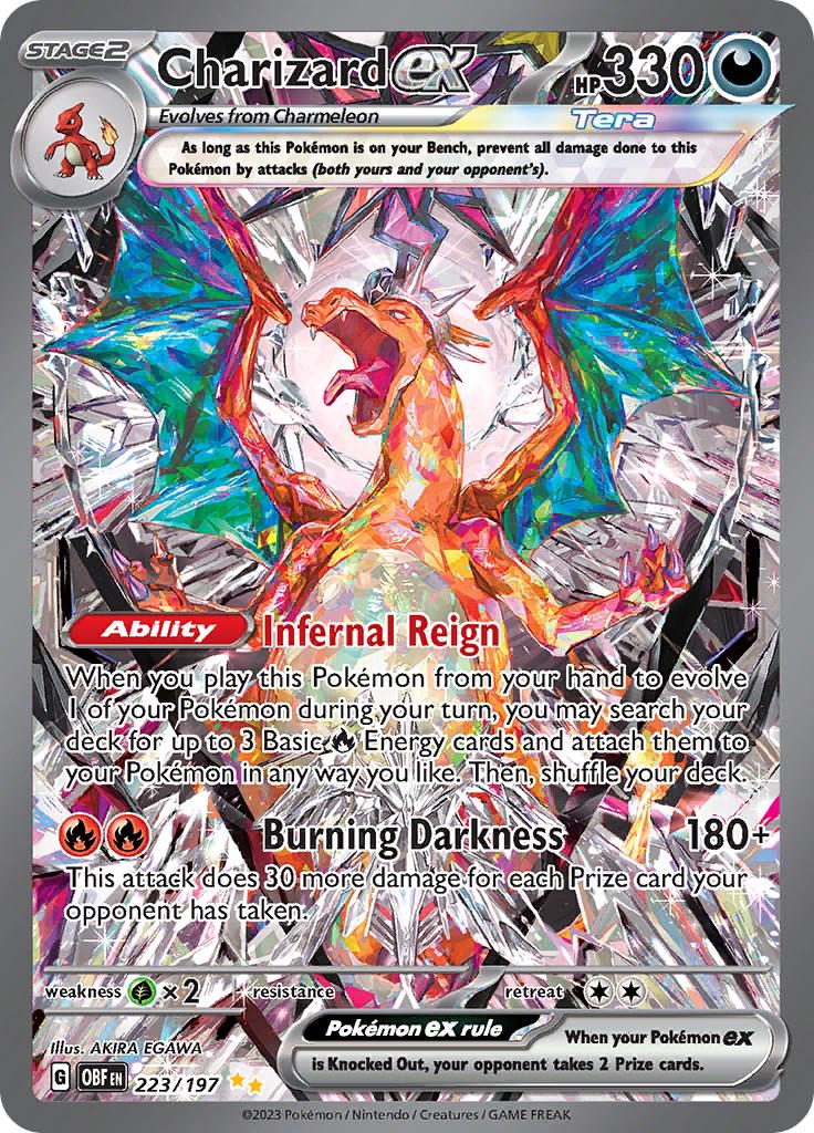 Charizard EX Obsidian flames
