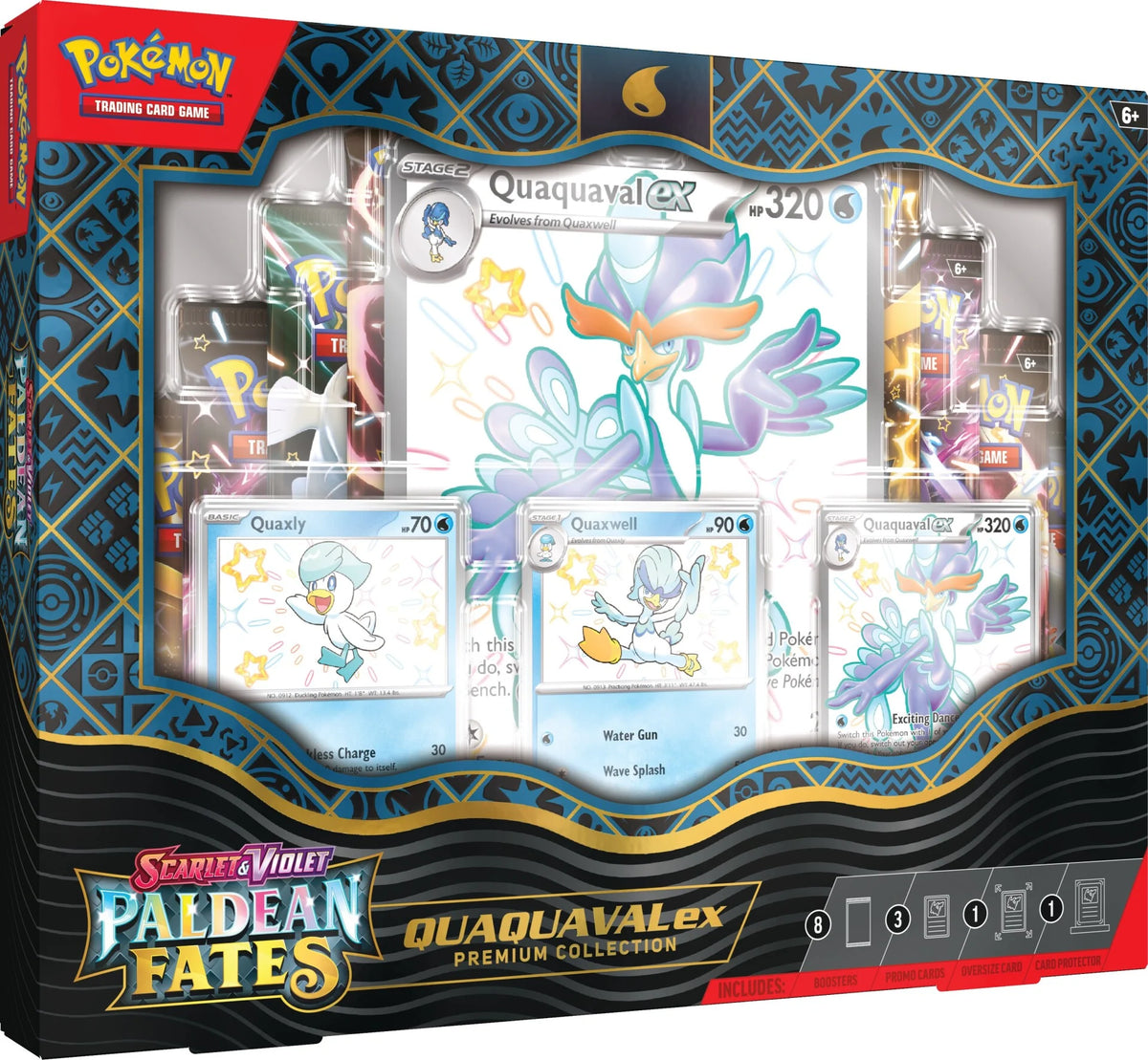 Pokémon TCG Quaquaval ex Premium Collection Box