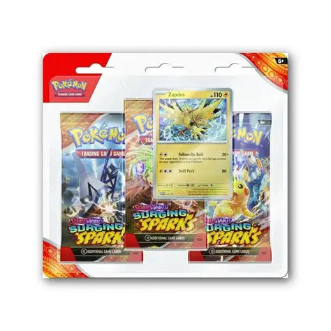 Surging sparks - 3 pack blister Zapdos