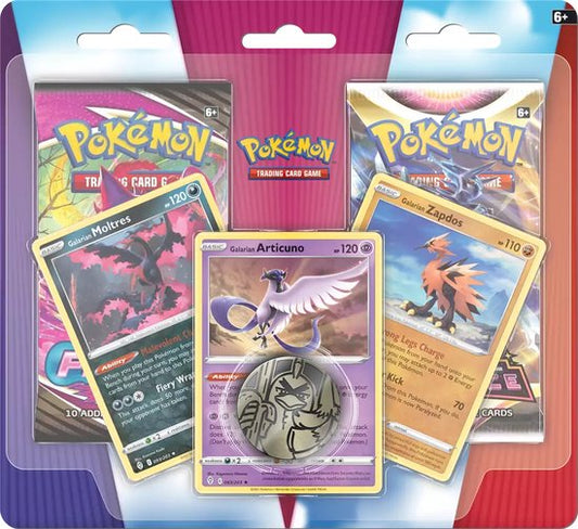 TCG Galarian 2-Pack Blister – Fusion Strike & Astral Radiance