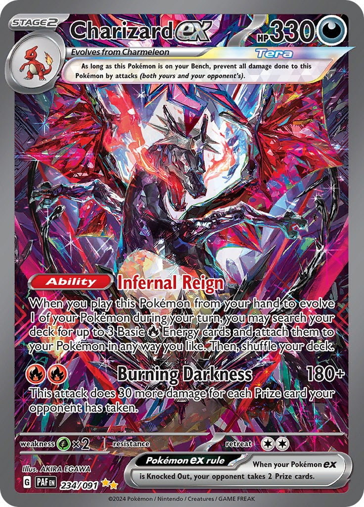 Charizard Paldean Fates single