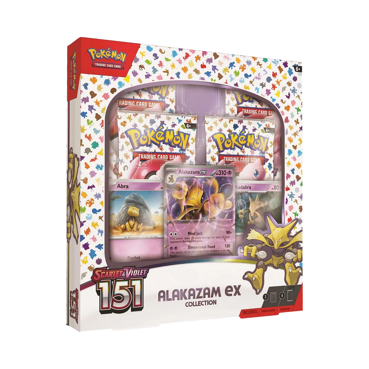 Pokémon TCG Scarlet & Violet—151 Alakazam ex Collection Box