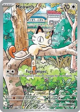 Phantasmal flames Meowth single