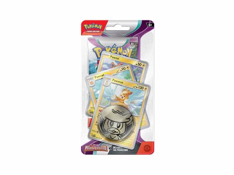 Paldea Evolved Checklane Blister Pawmot
