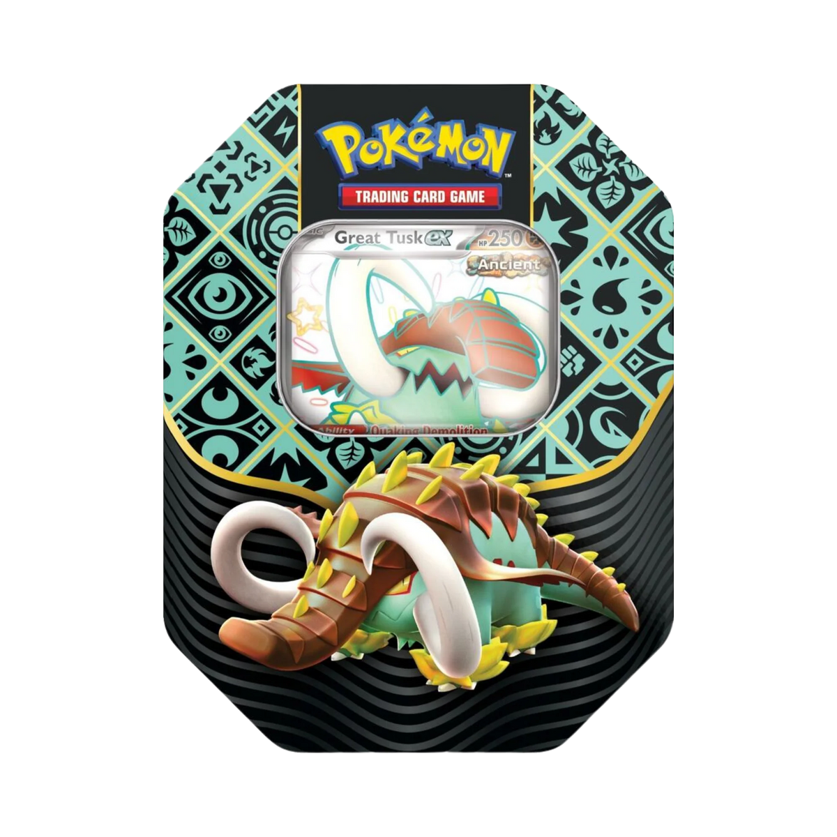 Pokémon TCG Scarlet & Violet—Paldean Fates Great Tusk ex Tin