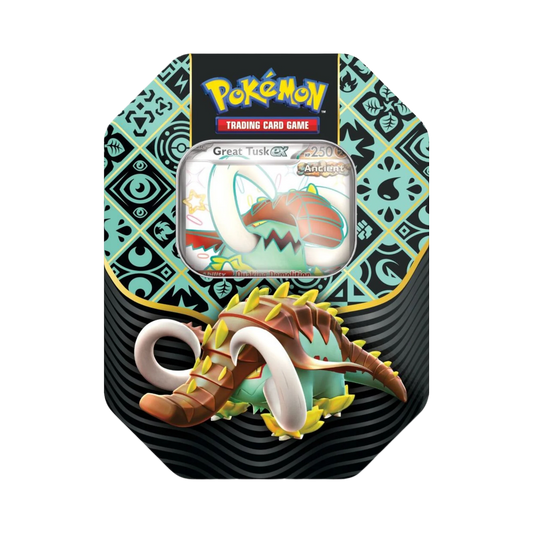 Pokémon TCG Scarlet & Violet—Paldean Fates Great Tusk ex Tin