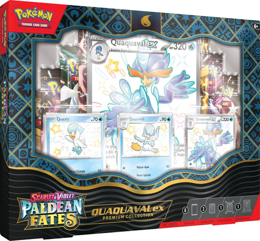 Pokémon TCG Quaquaval ex Premium Collection Box