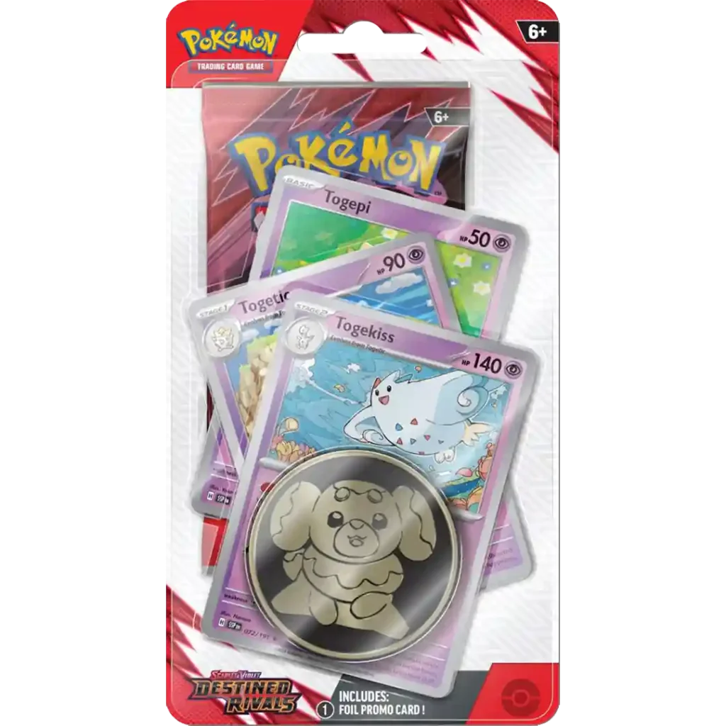 Pokémon TCG: Scarlet & Violet—Destined Rivals Checklane Blister (Togekiss Promo)