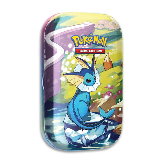 Pokémon TCG Prismatic Evolutions Mini Tin Vaporeon